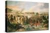 The Battle of Tetouan in 1860, 1870-Vincente Gonzalez Palmaroli-Stretched Canvas