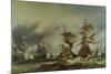 The Battle of Texel, 21st August 1673-Louis Eugene Gabriel Isabey-Mounted Giclee Print