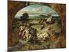 The Battle of the Amazons, 1857-Anselm Feuerbach-Mounted Giclee Print