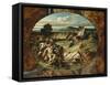 The Battle of the Amazons, 1857-Anselm Feuerbach-Framed Stretched Canvas
