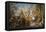 The Battle of the Amazons-Johann Georg Platzer-Framed Stretched Canvas