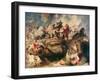 The Battle of the Amazons-Peter Paul Rubens-Framed Giclee Print