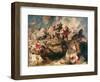 The Battle of the Amazons-Peter Paul Rubens-Framed Giclee Print