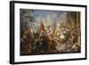 The Battle of the Amazons-Johann Georg Platzer-Framed Giclee Print