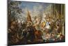 The Battle of the Amazons-Johann Georg Platzer-Mounted Giclee Print