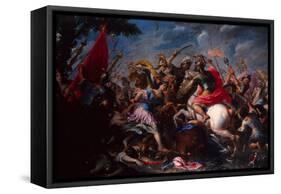 The Battle of the Amazons-Antonio Tempesta-Framed Stretched Canvas