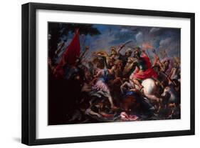 The Battle of the Amazons-Antonio Tempesta-Framed Giclee Print