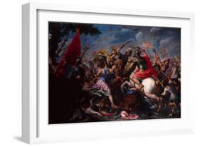 The Battle of the Amazons-Antonio Tempesta-Framed Giclee Print