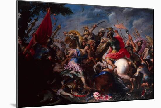 The Battle of the Amazons-Antonio Tempesta-Mounted Giclee Print