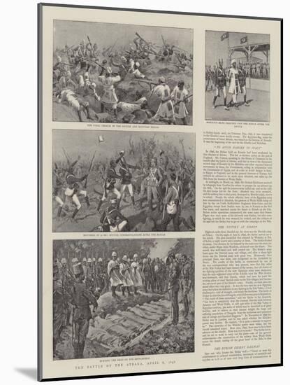 The Battle of the Atbara, 8 April 1898-null-Mounted Giclee Print