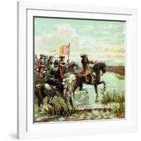 The Battle of the Boyne, 1690-null-Framed Giclee Print