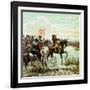 The Battle of the Boyne, 1690-null-Framed Giclee Print