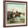 The Battle of the Boyne, 1690-null-Framed Giclee Print