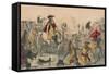 The Battle of the Boyne, 1850-John Leech-Framed Stretched Canvas