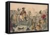 The Battle of the Boyne, 1850-John Leech-Framed Stretched Canvas