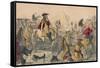 The Battle of the Boyne, 1850-John Leech-Framed Stretched Canvas