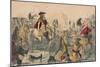 The Battle of the Boyne, 1850-John Leech-Mounted Giclee Print