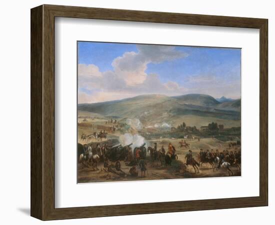 The Battle of the Boyne on 12th July 1690, 1690-Jan Wyck-Framed Giclee Print