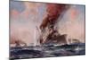 The Battle of the Falklands: the Sinking of the Scharnhorst-E. S. Hodgson-Mounted Giclee Print