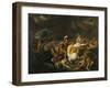 The Battle of the Lapithes and the Centaurs-Jean-francois De Troy-Framed Giclee Print