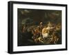 The Battle of the Lapithes and the Centaurs-Jean-francois De Troy-Framed Giclee Print