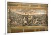 The Battle of the Milvian Bridge, 1517-1524-Gianfrancesco Penni-Framed Giclee Print