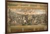 The Battle of the Milvian Bridge, 1517-1524-Gianfrancesco Penni-Framed Giclee Print