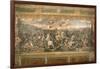 The Battle of the Milvian Bridge, 1517-1524-Gianfrancesco Penni-Framed Giclee Print