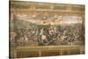 The Battle of the Milvian Bridge, 1517-1524-Gianfrancesco Penni-Stretched Canvas