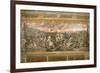 The Battle of the Milvian Bridge, 1517-1524-Gianfrancesco Penni-Framed Giclee Print