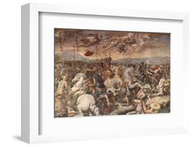 The Battle of the Milvian Bridge in the Hall of Constantine-Godong-Framed Photographic Print
