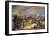 The Battle of the Neva on July 15, 1240, 1940-Julia Truze-Ternovskaya-Framed Giclee Print