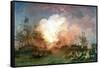 The Battle of the Nile, 1800-Philip James De Loutherbourg-Framed Stretched Canvas