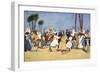 The Battle of the Nile', 1908-Lance Thackeray-Framed Giclee Print