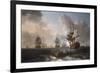 The Battle of the Nile, 1st August 1798, 1801-William Anderson-Framed Giclee Print