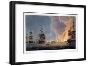 The Battle of the Nile, 1st August 1798 (1816)-Bailey-Framed Giclee Print