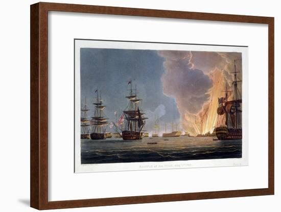 The Battle of the Nile, 1st August 1798 (1816)-Bailey-Framed Giclee Print