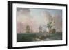 The Battle of the Nile - Bridgeman Collection-William Anderson-Framed Giclee Print