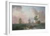 The Battle of the Nile - Bridgeman Collection-William Anderson-Framed Giclee Print