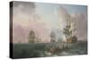 The Battle of the Nile - Bridgeman Collection-William Anderson-Stretched Canvas