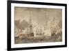 The Battle of the Nile, C. 1800-John William Edy-Framed Giclee Print