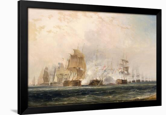 The Battle of the Nile-William Daniell-Framed Giclee Print