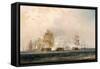 The Battle of the Nile-William Daniell-Framed Stretched Canvas