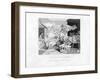 The Battle of the Pictures, 19th Century-William Hogarth-Framed Giclee Print