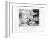 The Battle of the Pictures, 19th Century-William Hogarth-Framed Giclee Print