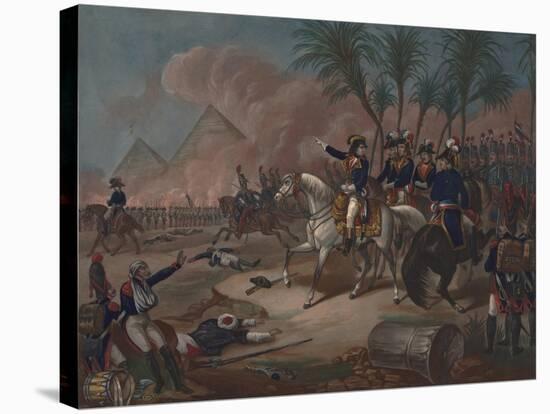 The Battle of the Pyramids, 1800-null-Stretched Canvas