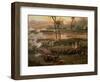 The Battle of the Pyramids, 21 July 1798, 1806-Louis Lejeune-Framed Giclee Print