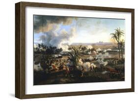 The Battle of the Pyramids, 21 July 1798-Louis Francois Lejeune-Framed Giclee Print