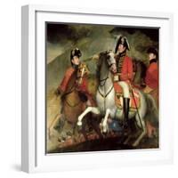 The Battle of the Pyrenees, 1812-15-John Singleton Copley-Framed Giclee Print