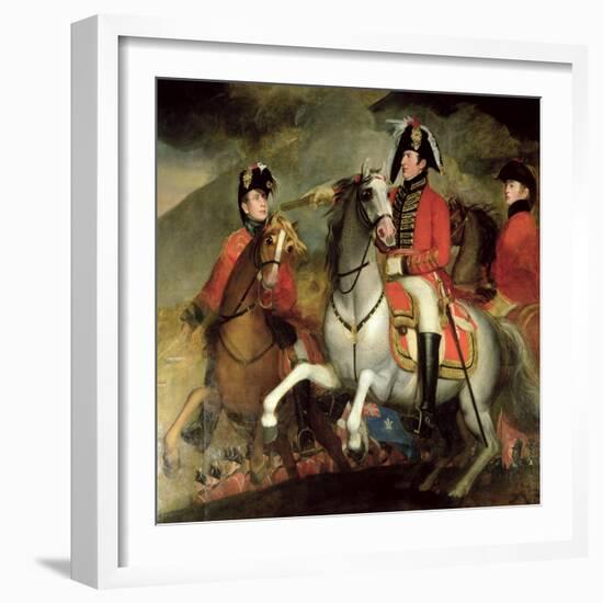 The Battle of the Pyrenees, 1812-15-John Singleton Copley-Framed Giclee Print